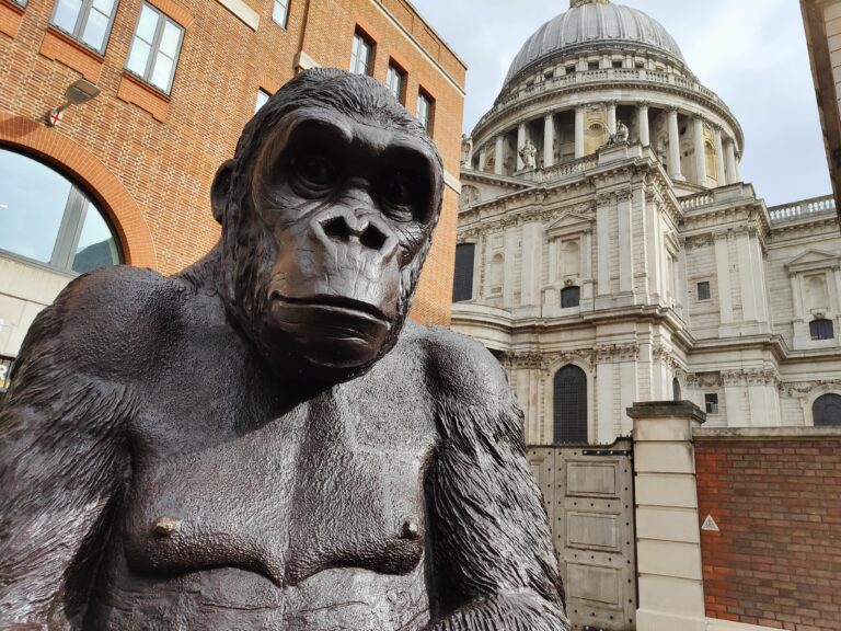 St Pauls with Gorilla in foreground