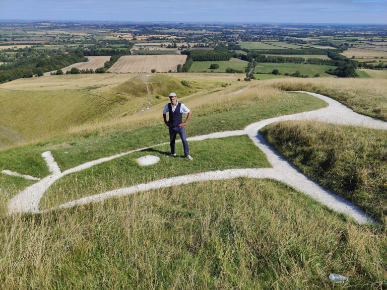 Me on Uffington white horse