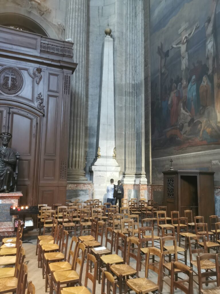Gnomon at Saint-Sulpice