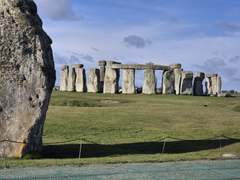 Stonehenge from the public path