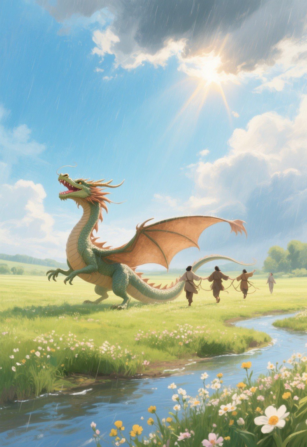 Dragon of Deliverance Oracle card