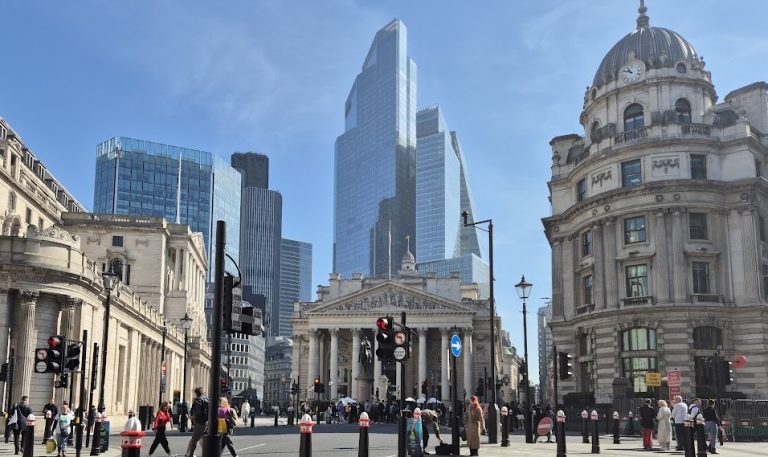 Financial heart of the City of London