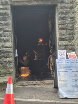 White Spring Temple in Glastonbury
