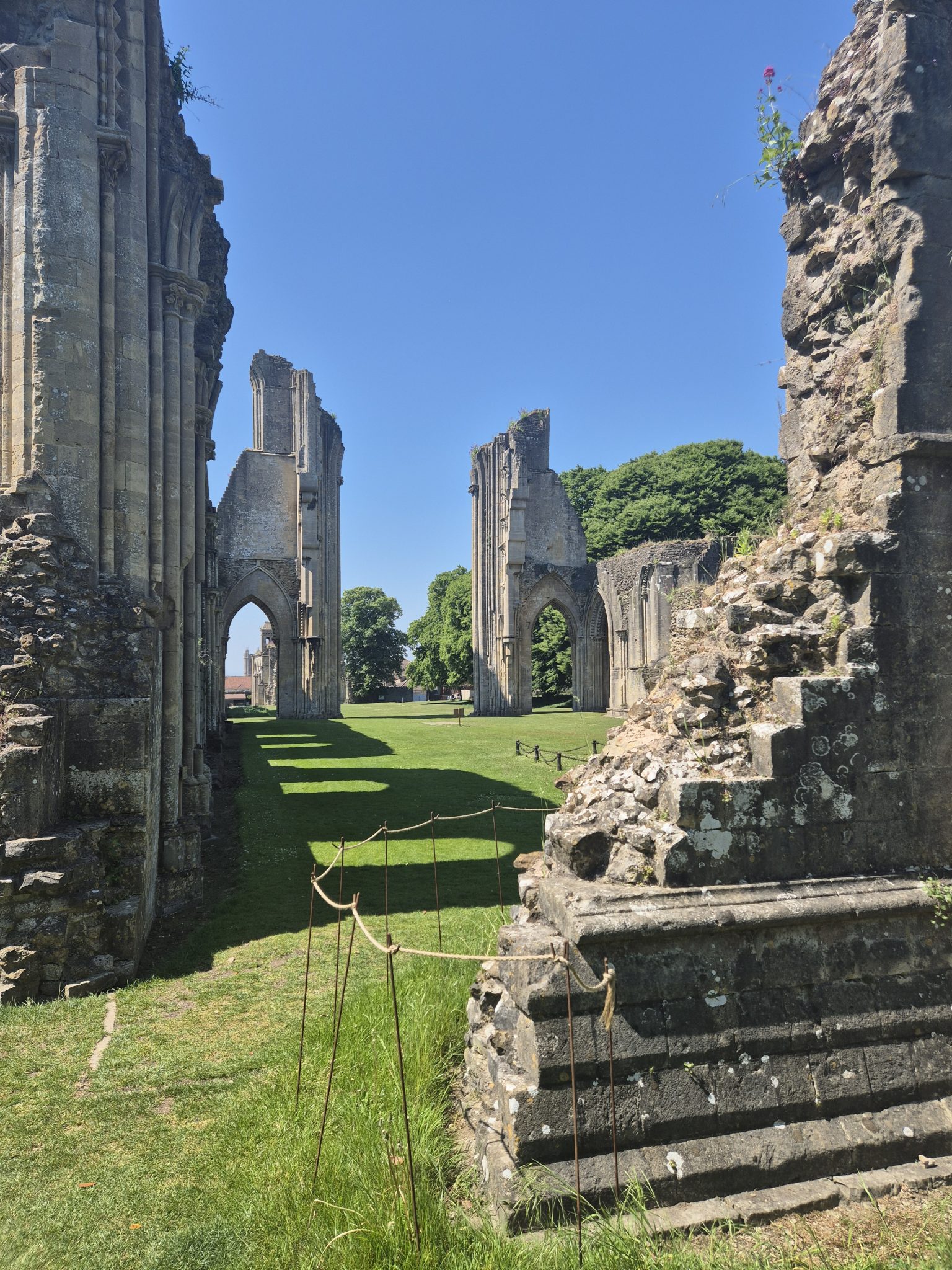 Glastonbury Abbey ruins