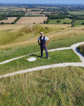 Me on Uffington white horse