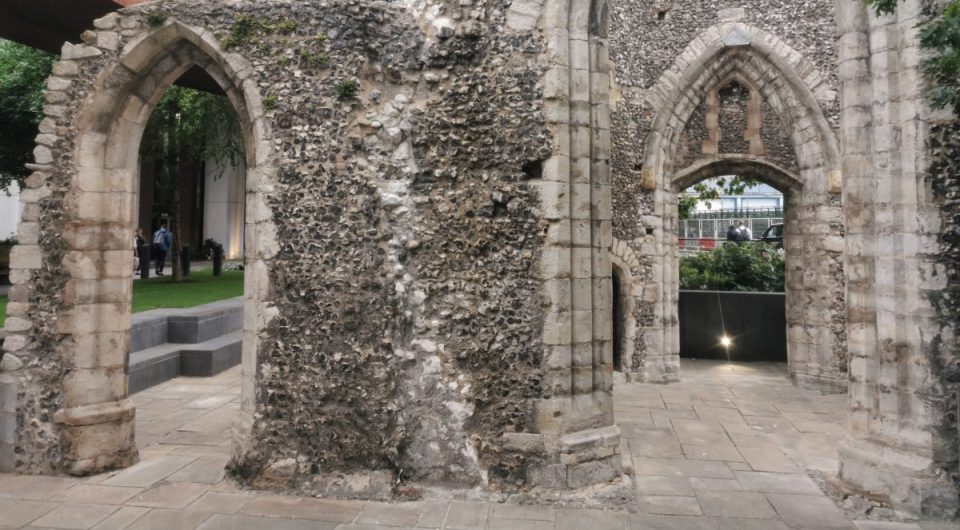 Salters garden Spital Ruins Salters garden Spital Ruins