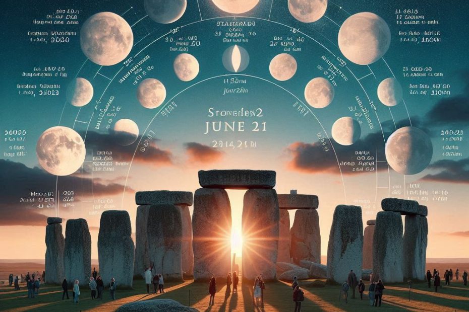 Stonehenge A Guide to Sunrise, Sunset, Moonrise, and Moonset During the Major Lunar St