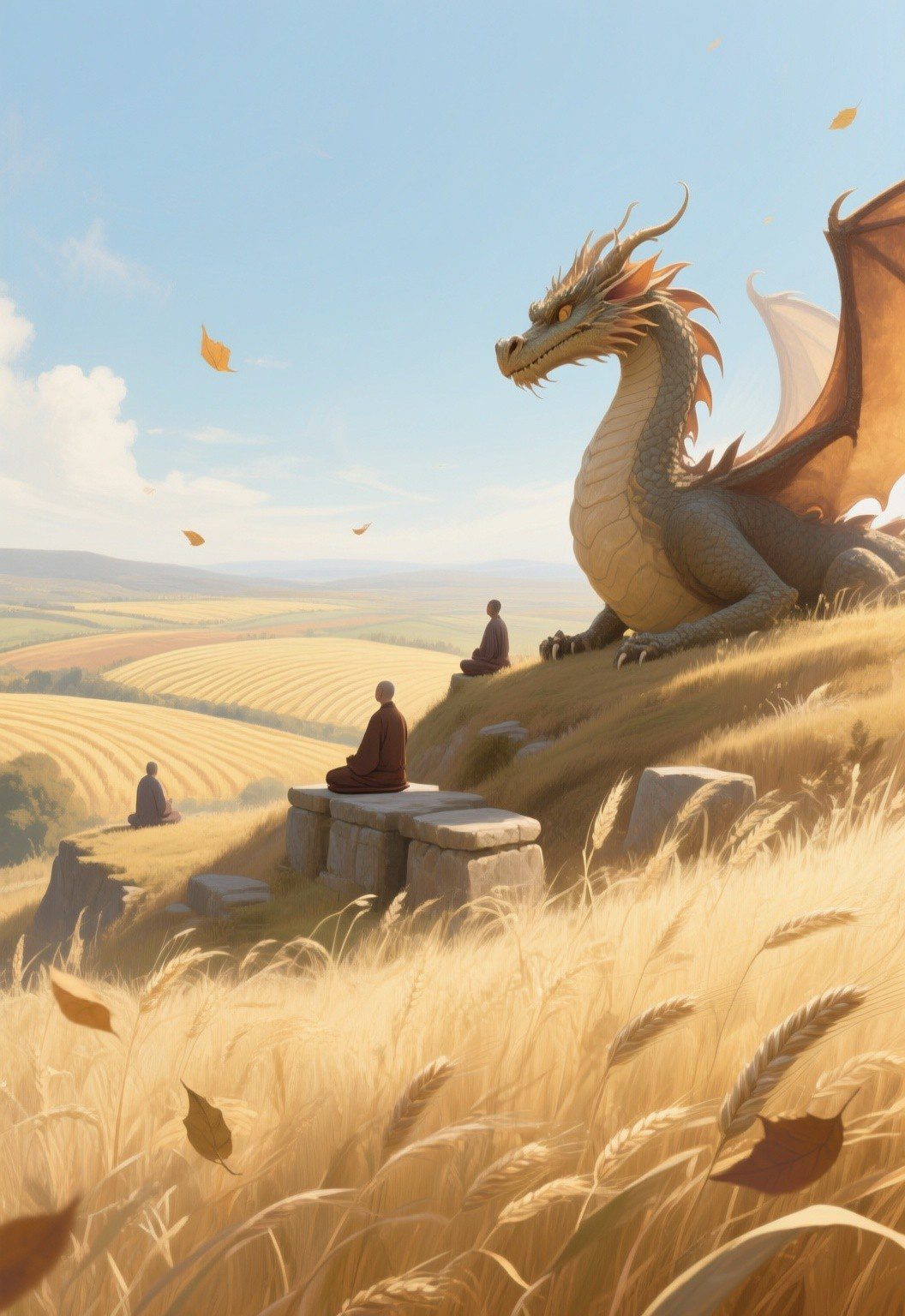 Dragon of Contemplation Oracle card