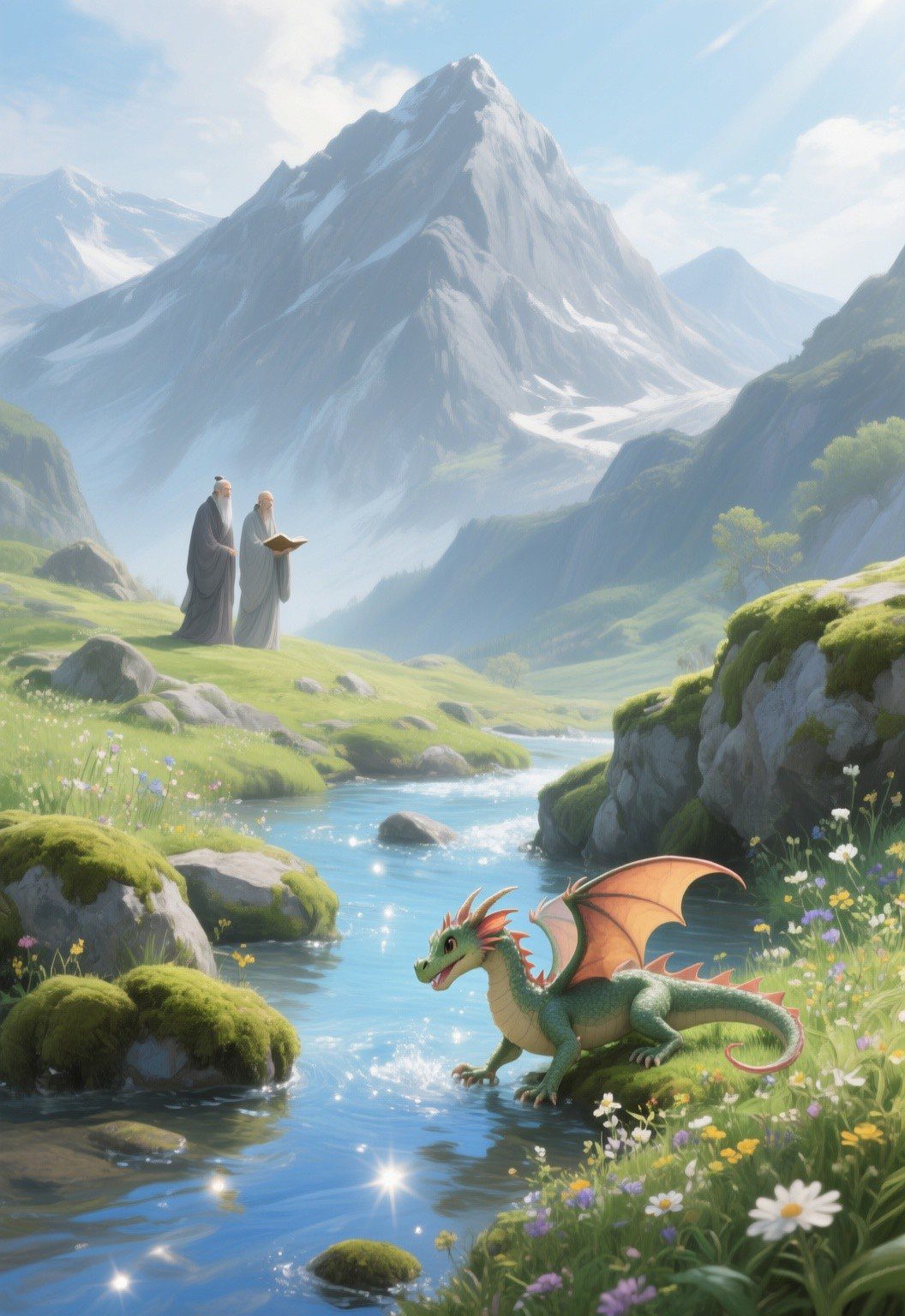 Green Dragon's Lesson Oracle card