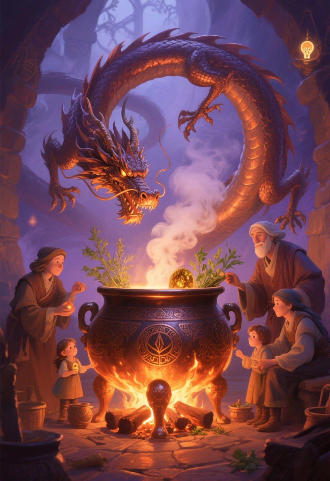 Dragon of Sacred Vessel Oracle card