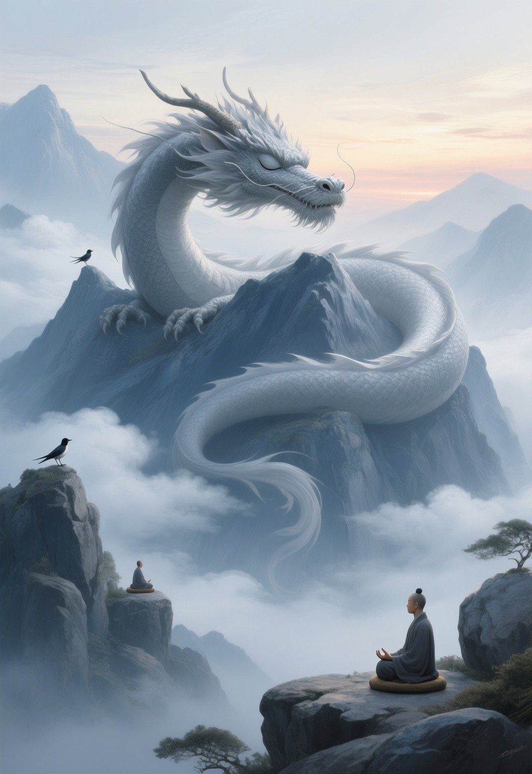 Dragon of Stillness Oracle card