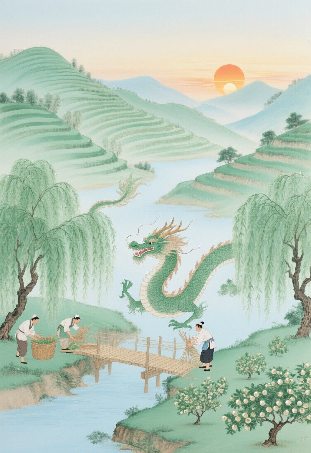 Dragon of Gradual Becoming Oracle card