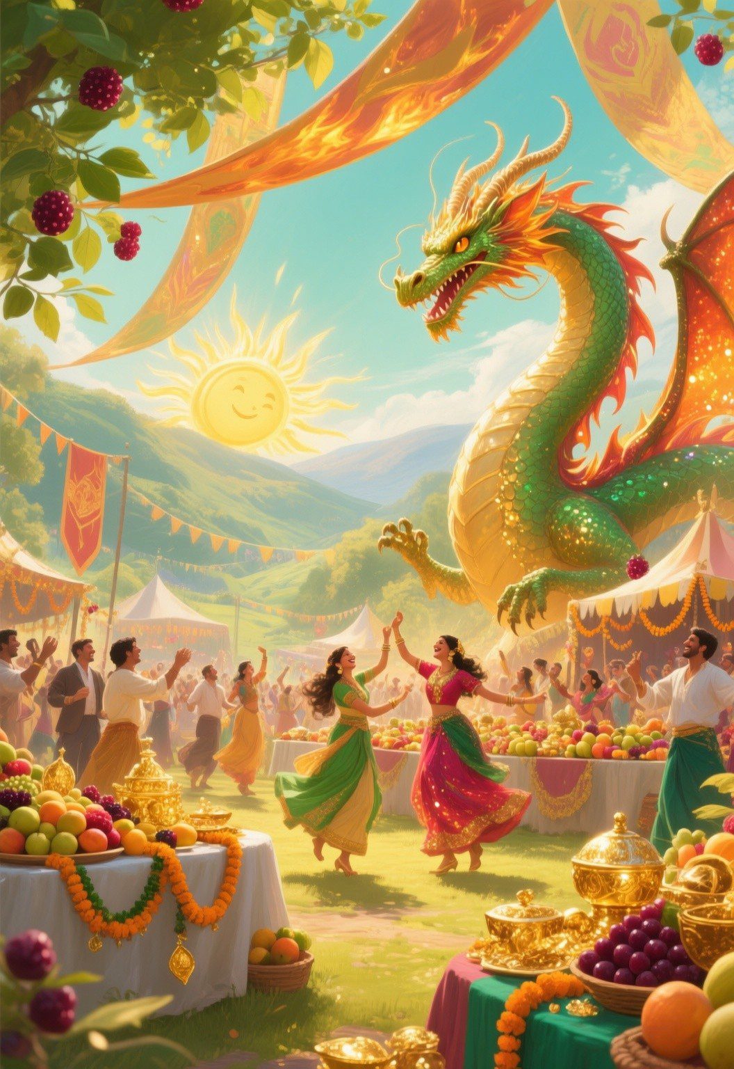 Dragon of Fullness Oracle card