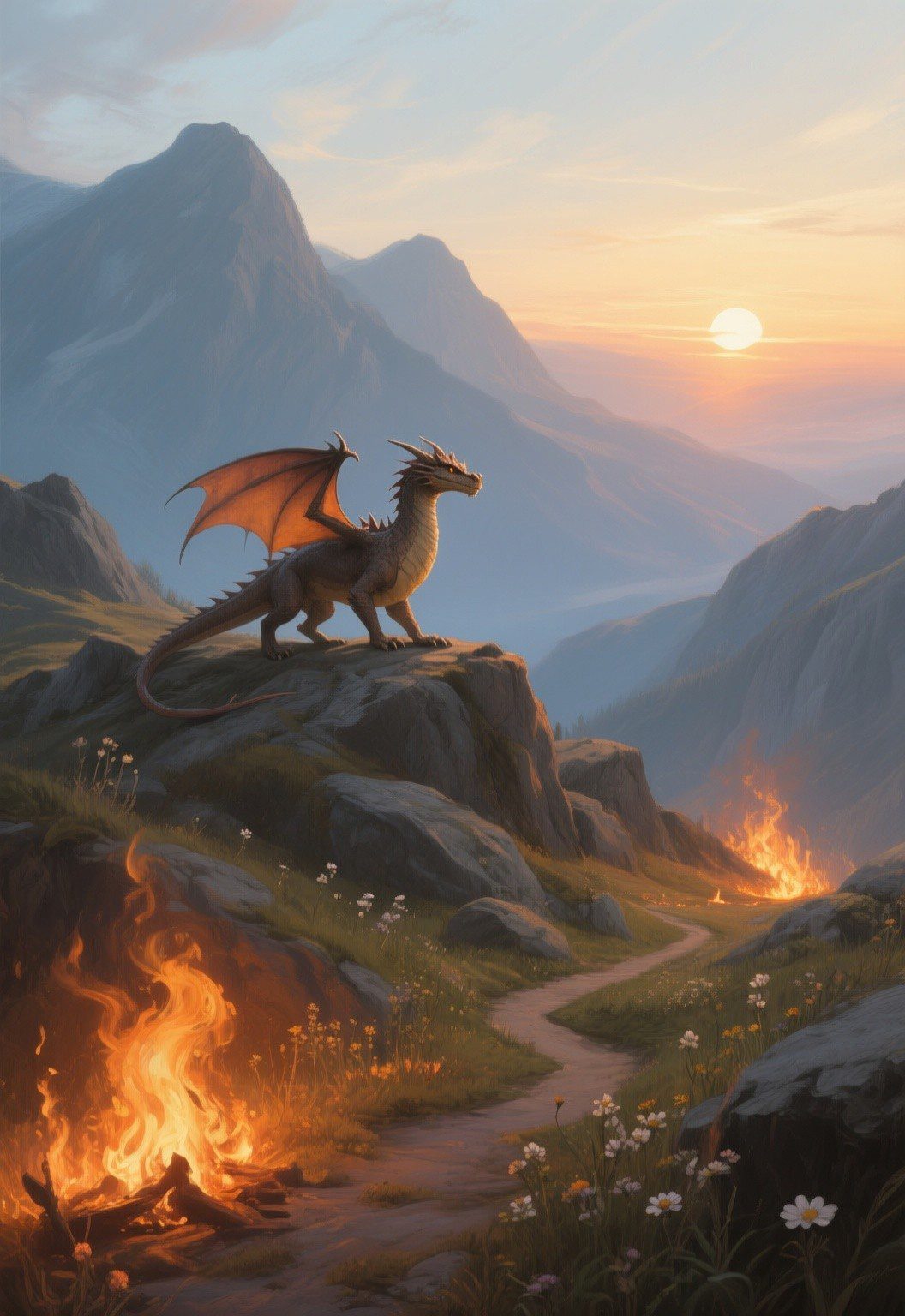 Dragon of Wayfaring Oracle card