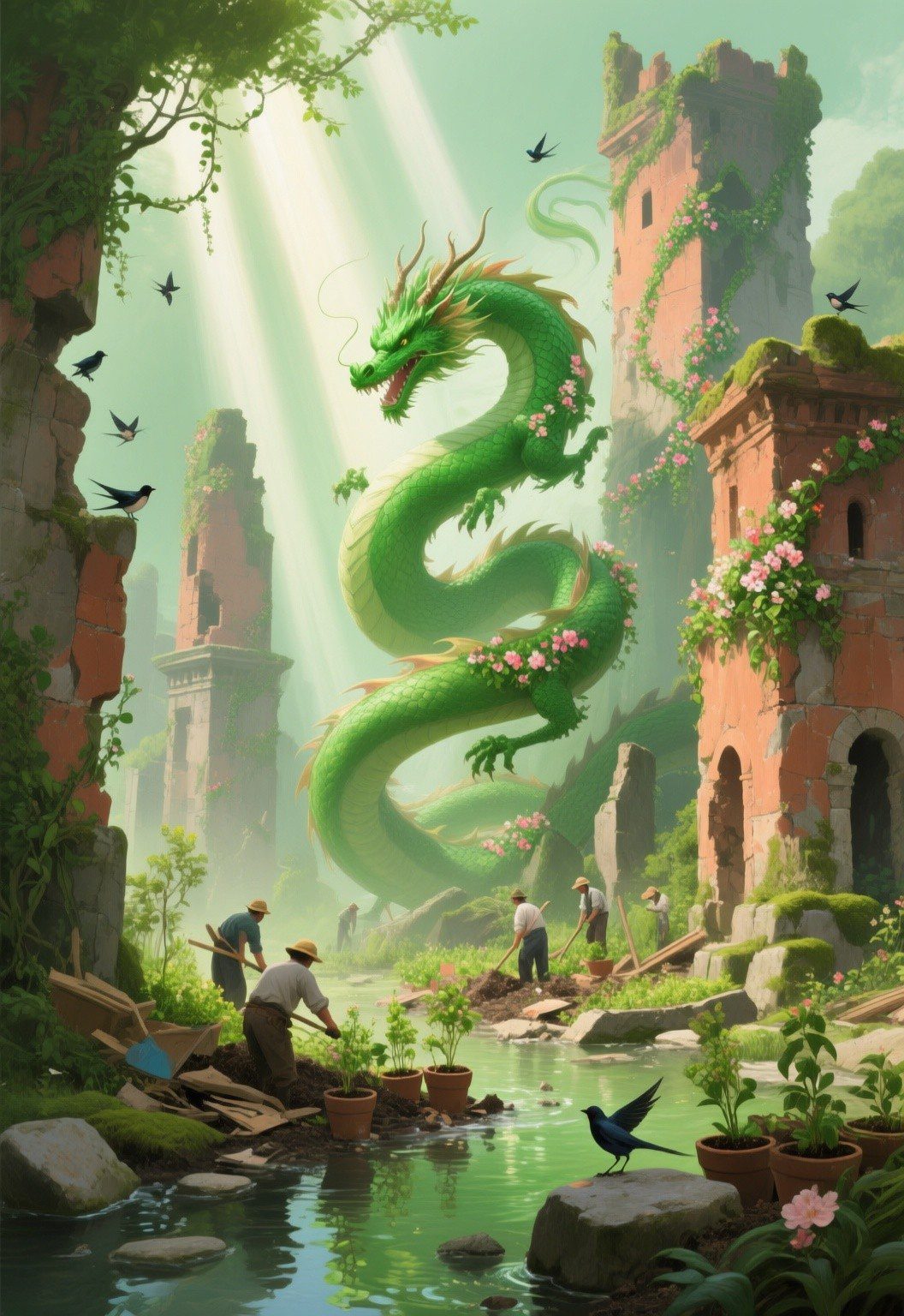 Dragon of Renewal Oracle card