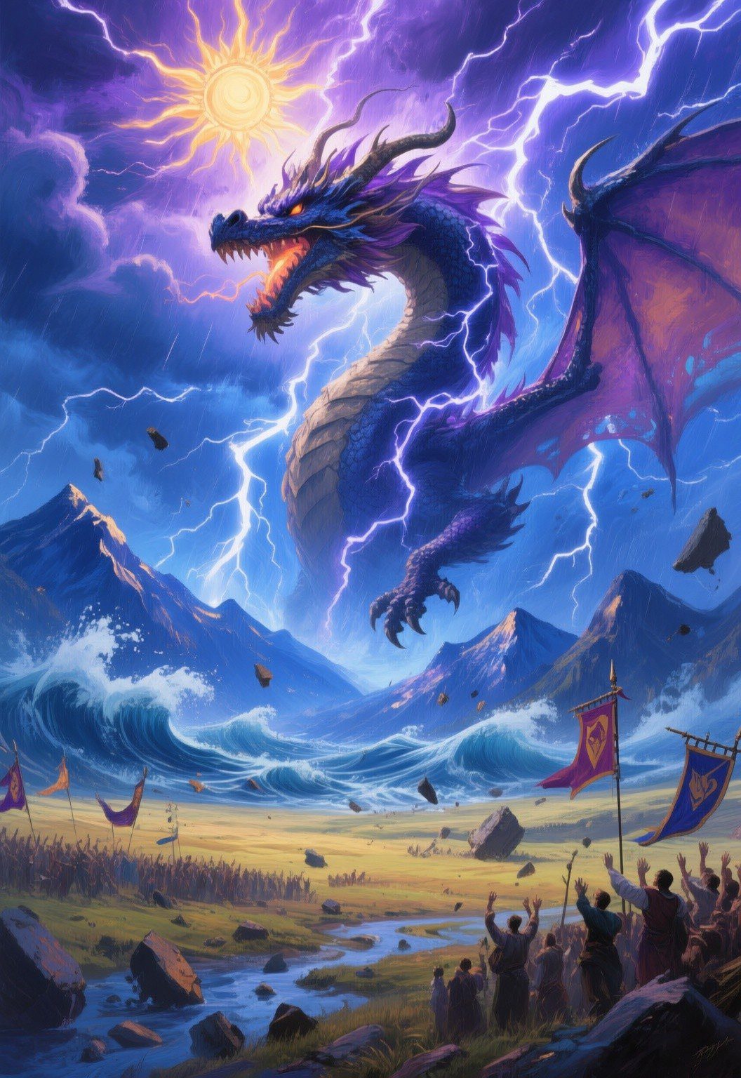 Dragon of Unleashed Power Oracle card