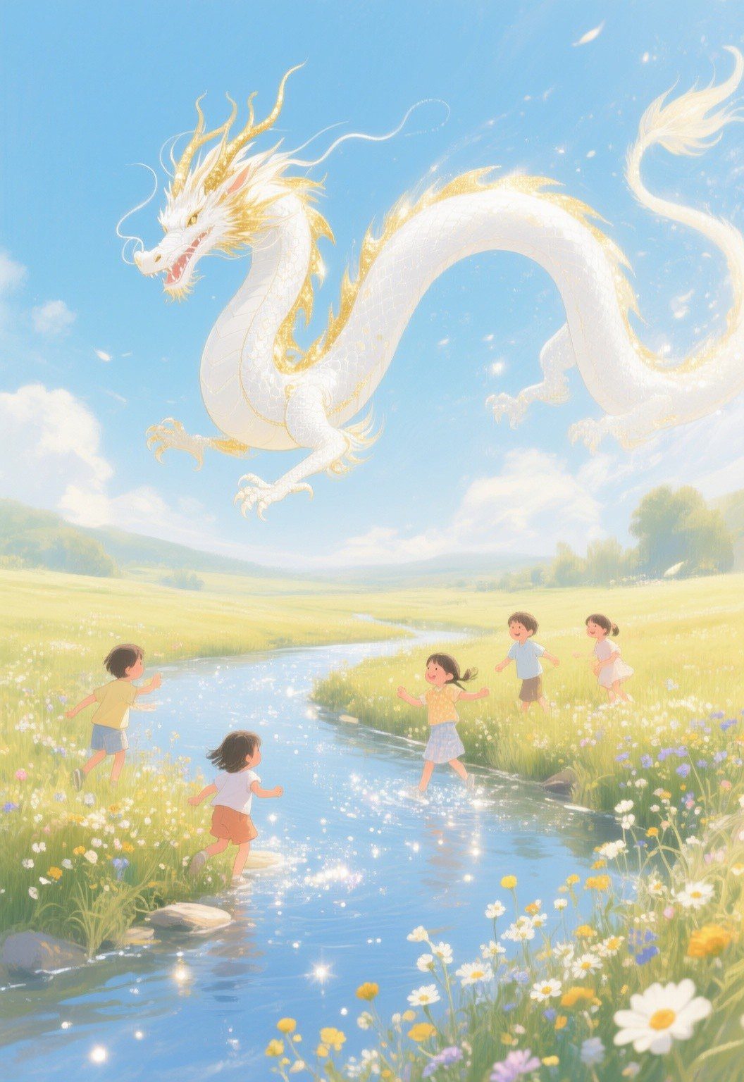 Dragon of Pure Heart Oracle card