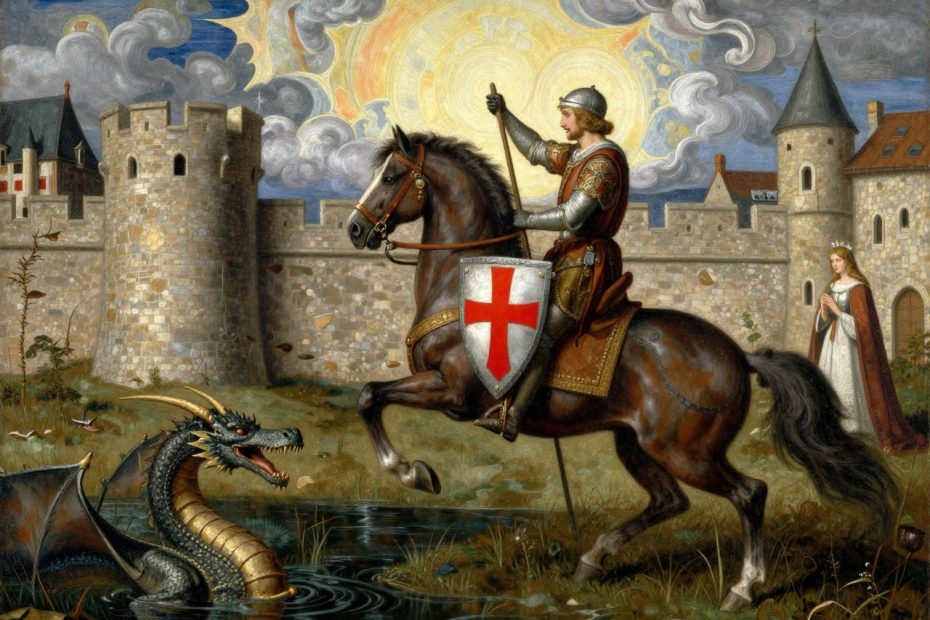 st george and the dragon
